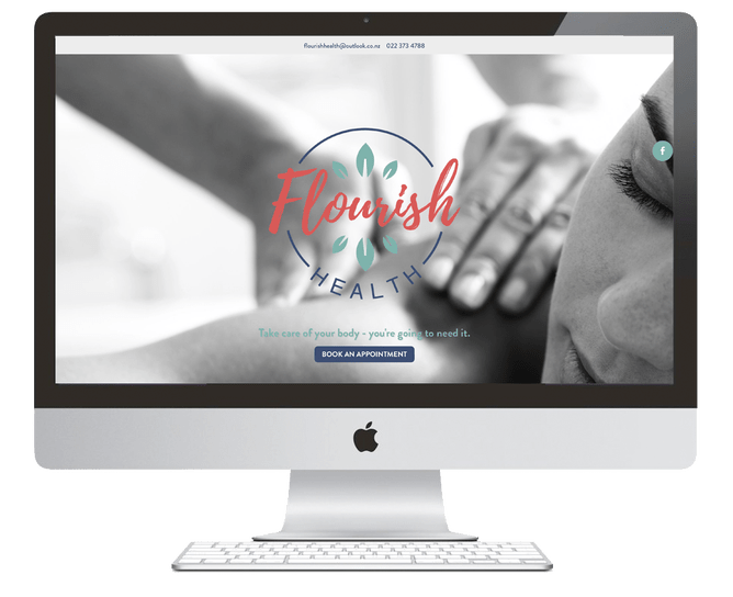 Flourish Health Website Design | Repeatable