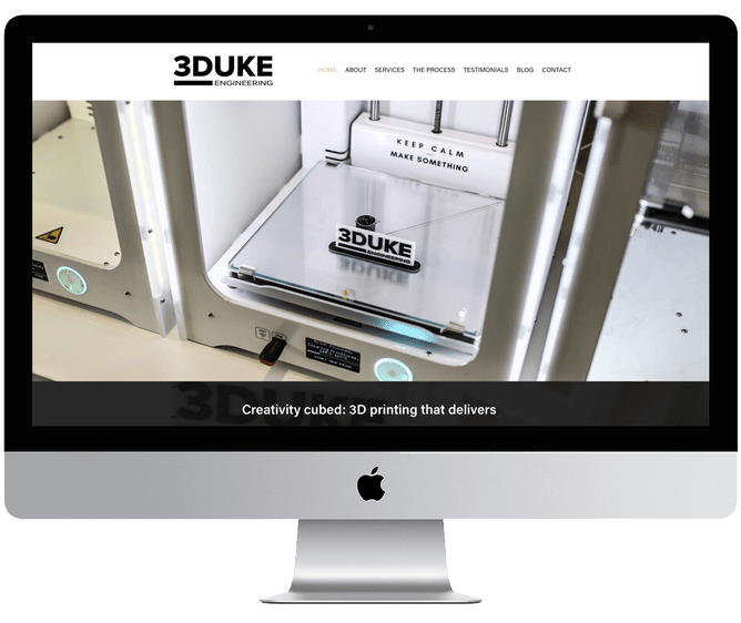 3Duke Website Design | Repeatable